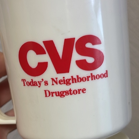 CVS plastic portable coffee mug - Picture 2 of 8